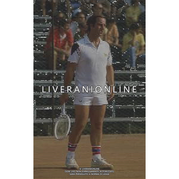 RETROSPETTIVA PAOLO BERTOLUCCI TENNIS NELLA FOTO PAOLO BERTOLUCCI AG ALDO LIVERANI SAS