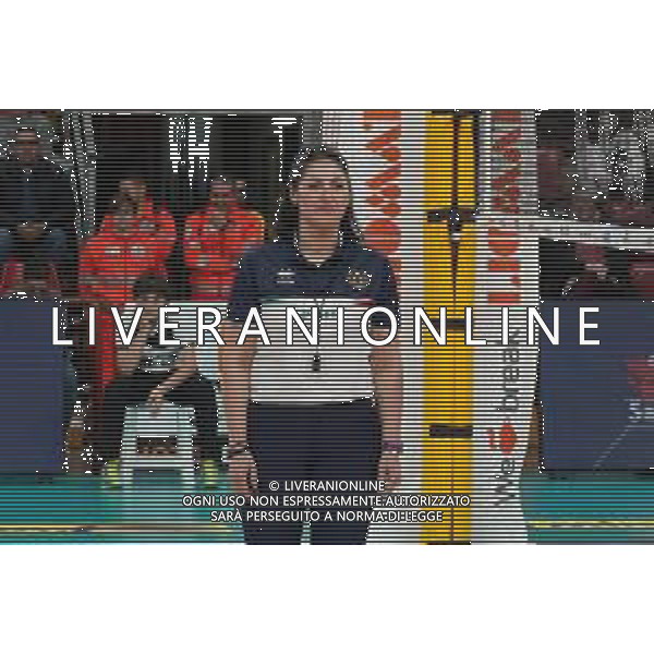 Amichevole di Volley Perugia, Italia 06/01/2020 Trofeo Monini - Sir Safety Conad Perugia vs Skra Belchatow Nella foto: beatrice cruccolini 1¬∞ arbitro ©LM/ Loris Cerquiglini / AGENZIA ALDO LIVERANI SAS