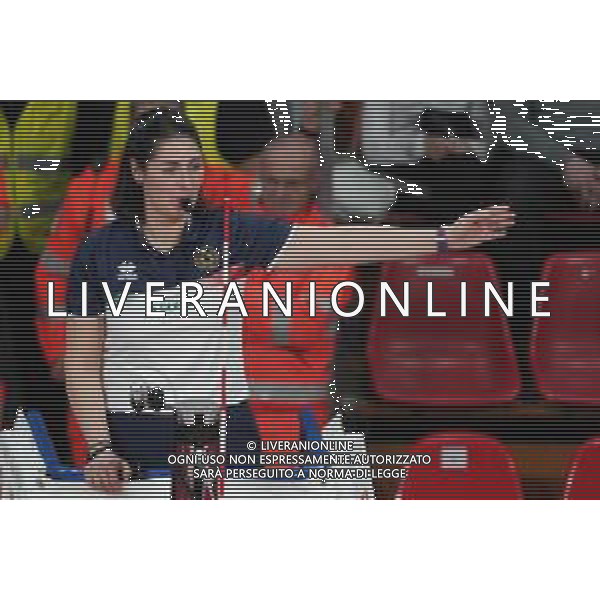 Amichevole di Volley Perugia, Italia 06/01/2020 Trofeo Monini - Sir Safety Conad Perugia vs Skra Belchatow Nella foto: beatrice cruccolini 1¬∞ arbitro ©LM/ Loris Cerquiglini / AGENZIA ALDO LIVERANI SAS