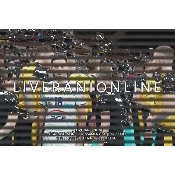 Amichevole di Volley Perugia, Italia 06/01/2020 Trofeo Monini - Sir Safety Conad Perugia vs Skra Belchatow Nella foto: milczarek robert (n.18 libero pge skra belchatow) ©LM/ Loris Cerquiglini / AGENZIA ALDO LIVERANI SAS