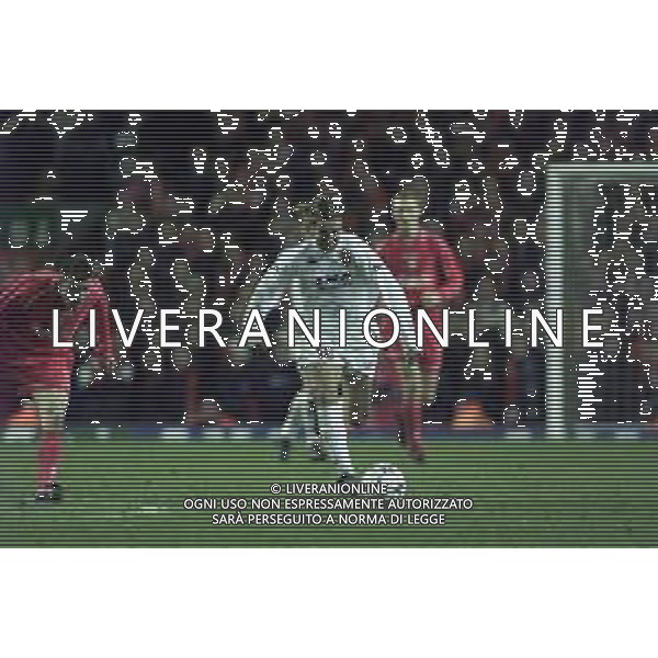 18-10-2000 LIVERPOOL -COPPA UEFA LIVERPOOL ROMA NELLA FOTO GABRIEL BATISTUTA AG ALDO LIVERANI SAS