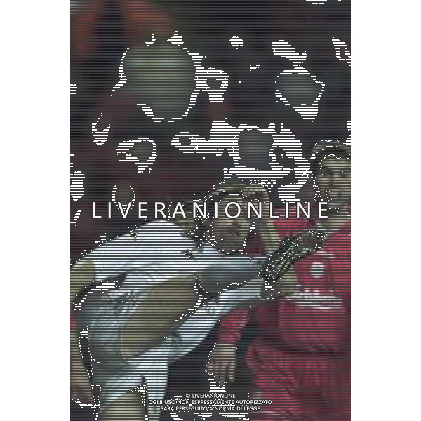 18-10-2000 LIVERPOOL -COPPA UEFA LIVERPOOL ROMA NELLA FOTO VINCENT CANDELA AG ALDO LIVERANI SAS