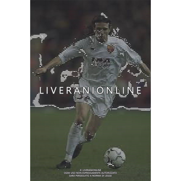 18-10-2000 LIVERPOOL -COPPA UEFA LIVERPOOL ROMA NELLA FOTO VINCENT CANDELA AG ALDO LIVERANI SAS