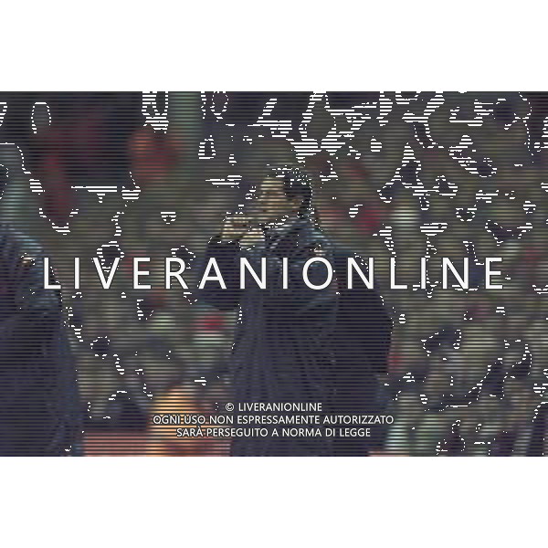18-10-2000 LIVERPOOL -COPPA UEFA LIVERPOOL ROMA NELLA FOTO FABIO CAPELLO ALLENATORE ROMA CALCIO AG ALDO LIVERANI SAS