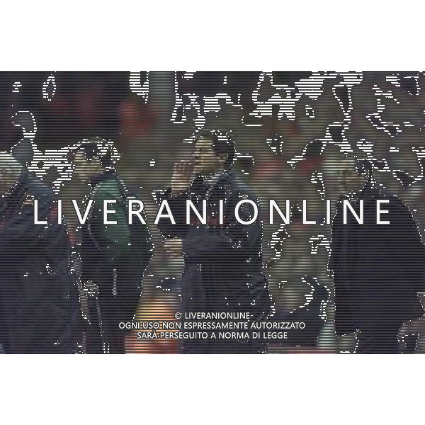 18-10-2000 LIVERPOOL -COPPA UEFA LIVERPOOL ROMA NELLA FOTO FABIO CAPELLO ALLENATORE ROMA CALCIO AG ALDO LIVERANI SAS