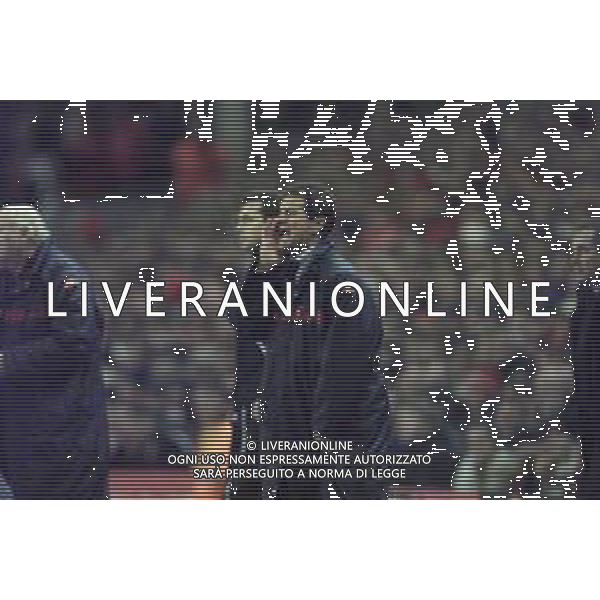 18-10-2000 LIVERPOOL -COPPA UEFA LIVERPOOL ROMA NELLA FOTO FABIO CAPELLO ALLENATORE ROMA CALCIO AG ALDO LIVERANI SAS