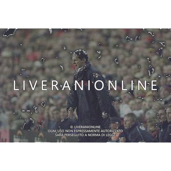 18-10-2000 LIVERPOOL -COPPA UEFA LIVERPOOL ROMA NELLA FOTO FABIO CAPELLO ALLENATORE ROMA CALCIO AG ALDO LIVERANI SAS