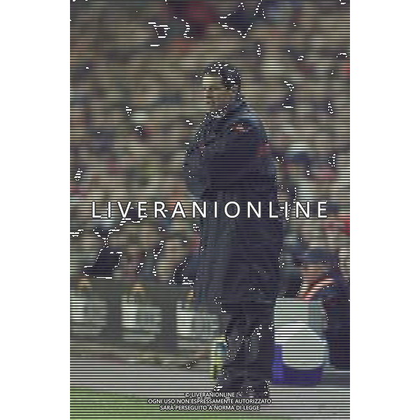 18-10-2000 LIVERPOOL -COPPA UEFA LIVERPOOL ROMA NELLA FOTO FABIO CAPELLO ALLENATORE ROMA CALCIO AG ALDO LIVERANI SAS