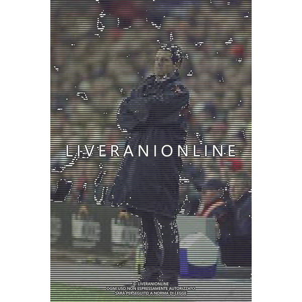 18-10-2000 LIVERPOOL -COPPA UEFA LIVERPOOL ROMA NELLA FOTO FABIO CAPELLO ALLENATORE ROMA CALCIO AG ALDO LIVERANI SAS