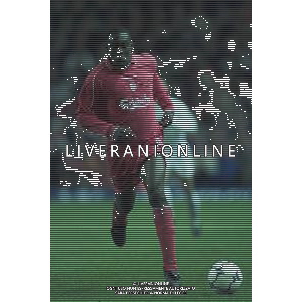 18-10-2000 LIVERPOOL -COPPA UEFA LIVERPOOL ROMA NELLA FOTO Emile Heskey AG ALDO LIVERANI SAS