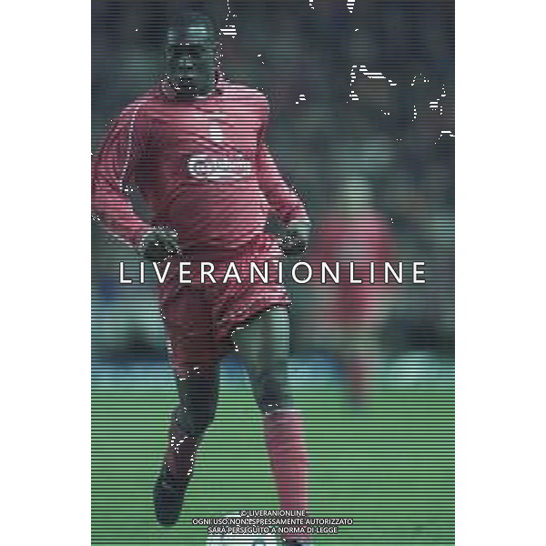 18-10-2000 LIVERPOOL -COPPA UEFA LIVERPOOL ROMA NELLA FOTO Emile Heskey AG ALDO LIVERANI SAS