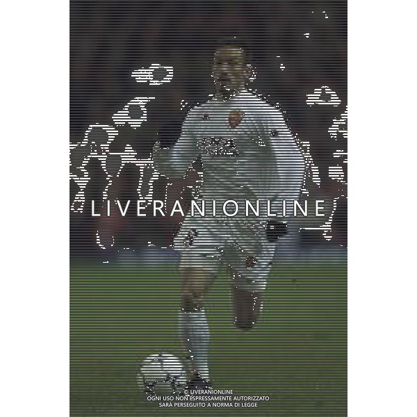 18-10-2000 LIVERPOOL -COPPA UEFA LIVERPOOL ROMA NELLA FOTO HIDETOSHI NAKATA AG ALDO LIVERANI SAS