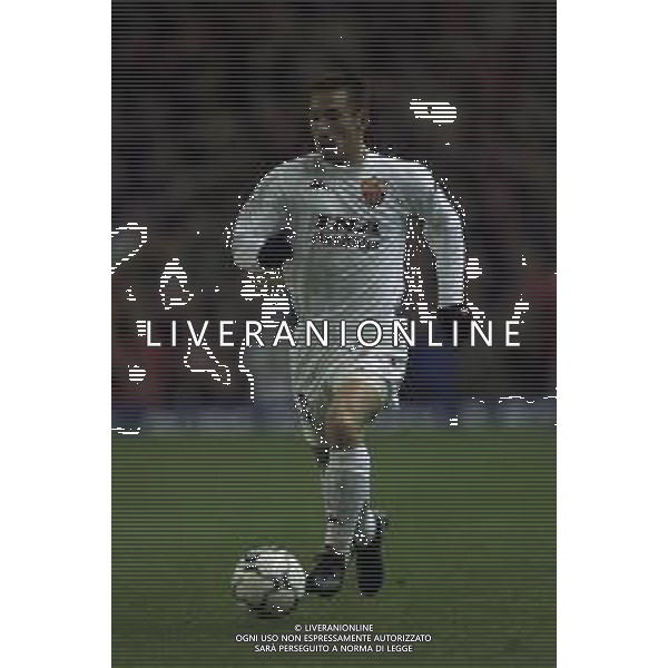 18-10-2000 LIVERPOOL -COPPA UEFA LIVERPOOL ROMA NELLA FOTO HIDETOSHI NAKATA AG ALDO LIVERANI SAS