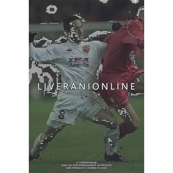 18-10-2000 LIVERPOOL -COPPA UEFA LIVERPOOL ROMA NELLA FOTO HIDETOSHI NAKATA AG ALDO LIVERANI SAS