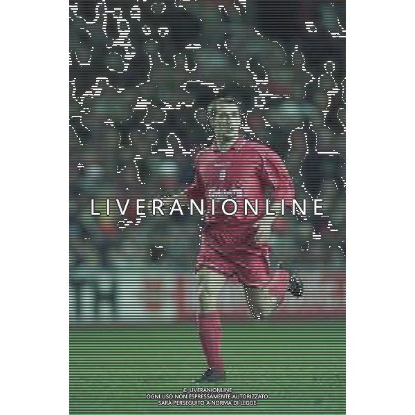 18-10-2000 LIVERPOOL -COPPA UEFA LIVERPOOL ROMA NELLA FOTO Michael Owen AG ALDO LIVERANI SAS