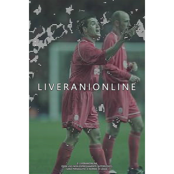 18-10-2000 LIVERPOOL -COPPA UEFA LIVERPOOL ROMA NELLA FOTO Michael Owen AG ALDO LIVERANI SAS