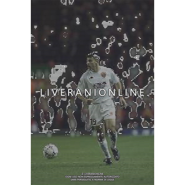 18-10-2000 LIVERPOOL -COPPA UEFA LIVERPOOL ROMA NELLA FOTO WALTER SAMUEL AG ALDO LIVERANI SAS