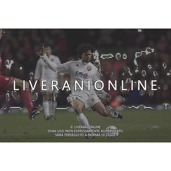 18-10-2000 LIVERPOOL -COPPA UEFA LIVERPOOL ROMA NELLA FOTO DAMIANO TOMMASI AG ALDO LIVERANI SAS
