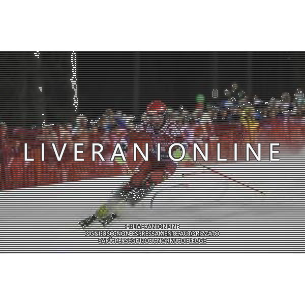Sci Alpino Madonna di Campiglio, Italia 08/01/2020 Coppa del Mondo - 3Tre - Night Slalom Maschile Nella foto: KHOROSHILOV Alexander RUS ©LM/Luca Tedeschi/ AGENZIA ALDO LIVERANI SAS