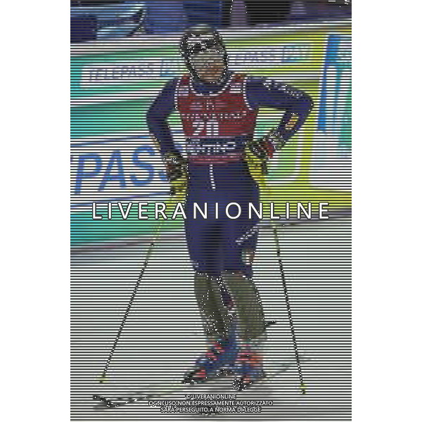 Sci Alpino Madonna di Campiglio, Italia 08/01/2020 Coppa del Mondo - 3Tre - Night Slalom Maschile Nella foto: RAZZOLI Giuliano ITA ©LM/Luca Tedeschi/ AGENZIA ALDO LIVERANI SAS