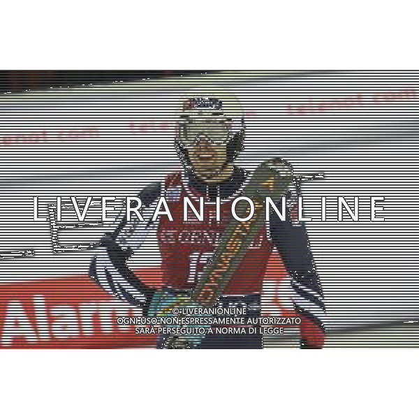 Sci Alpino Madonna di Campiglio, Italia 08/01/2020 Coppa del Mondo - 3Tre - Night Slalom Maschile Nella foto: RYDING Dave GBR ©LM/Luca Tedeschi/ AGENZIA ALDO LIVERANI SAS