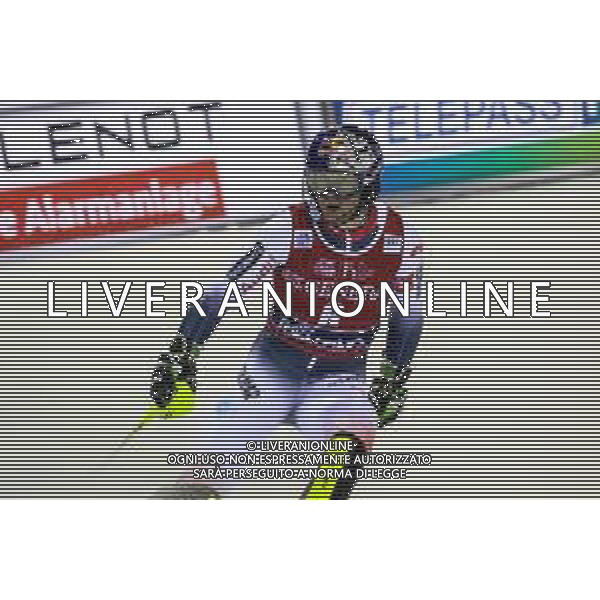 Sci Alpino Madonna di Campiglio, Italia 08/01/2020 Coppa del Mondo - 3Tre - Night Slalom Maschile Nella foto: Ottima prestazione per PINTURAULT Alexis FRA quinto al traguardo ©LM/Luca Tedeschi/ AGENZIA ALDO LIVERANI SAS