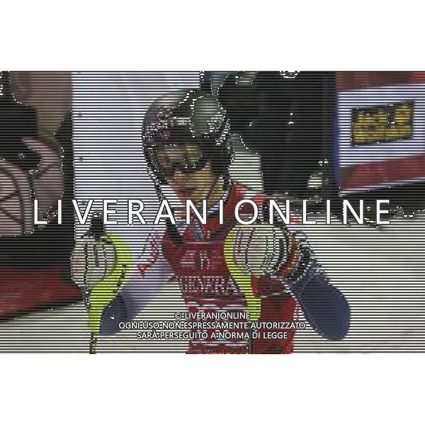 Sci Alpino Madonna di Campiglio, Italia 08/01/2020 Coppa del Mondo - 3Tre - Night Slalom Maschile Nella foto: NOEL Clement FRA ©LM/Luca Tedeschi/ AGENZIA ALDO LIVERANI SAS