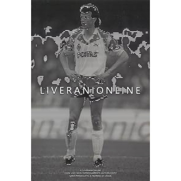 22-11-1989 NAPOLI COPPA UEFA NAPOLI WERDER BREMA 2-3 NELLA FOTO Rune Bratseth AG ALDO LIVERANI SAS