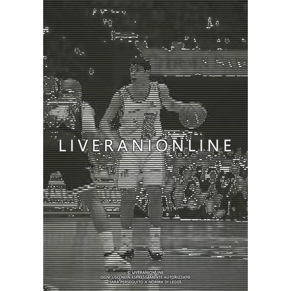 28-05-1996 MILANO FINALE DI BASKET SCUDETTO STEFANEL MILANO-TEAMSYSTEM BOLOGNA NELLA FOTO FERDINANDO GENTILE AG ALDO LIVERANI SAS