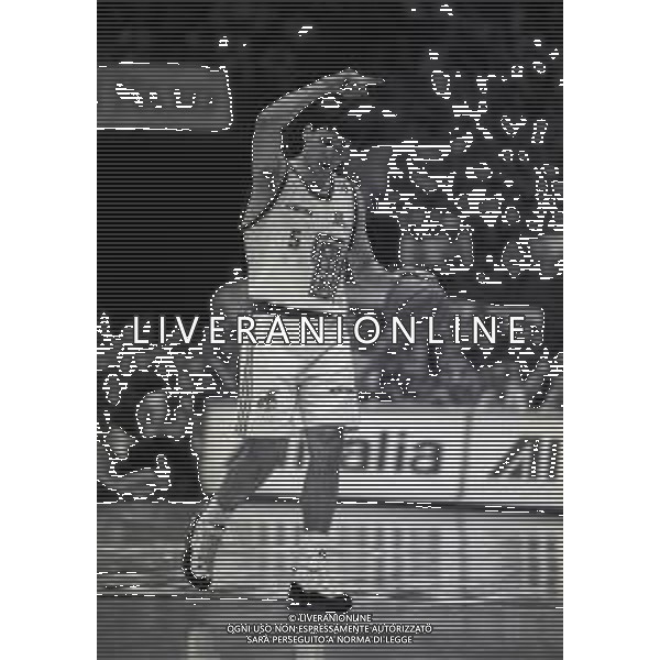 28-05-1996 MILANO FINALE DI BASKET SCUDETTO STEFANEL MILANO-TEAMSYSTEM BOLOGNA NELLA FOTO FERDINANDO GENTILE AG ALDO LIVERANI SAS