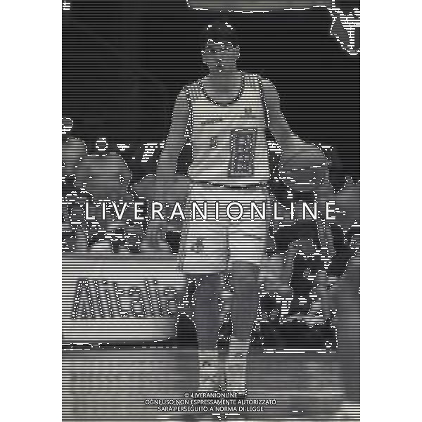 28-05-1996 MILANO FINALE DI BASKET SCUDETTO STEFANEL MILANO-TEAMSYSTEM BOLOGNA NELLA FOTO FERDINANDO GENTILE AG ALDO LIVERANI SAS
