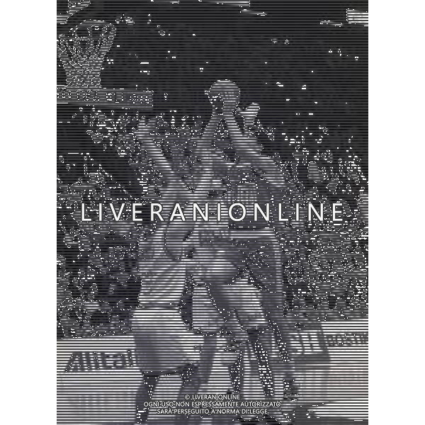 23-03-1996 MILANO FINALE DI COPPA ITALIA STEFANEL MILANO MASH VERONA NELLA FOTO DEJAN BODIROGA AG ALDO LIVERANI SAS