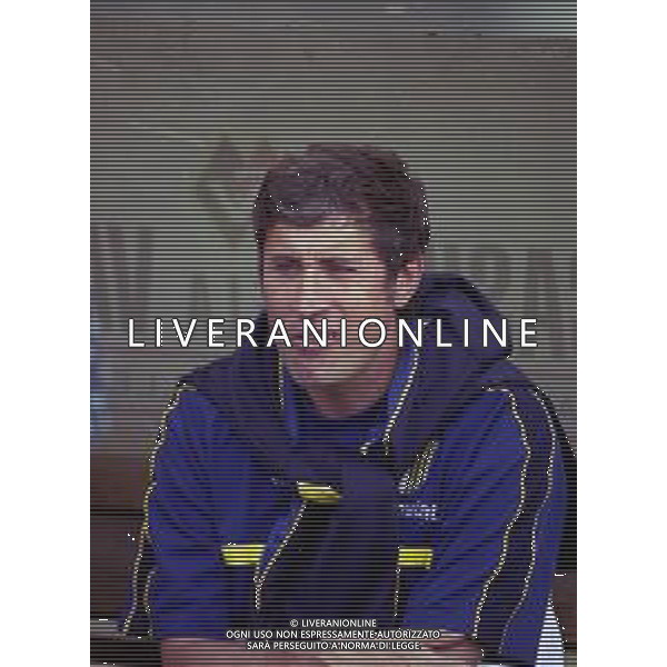 1999 AOSTA- TORNEO VALLE D\'AOSTA INCONTRO AMICHEVOLE TORINO PARMA NELLA FOTO ALBERTO MALESANI ALLENATORE PARMA CALCIO AG ALDO LIVERANI SAS