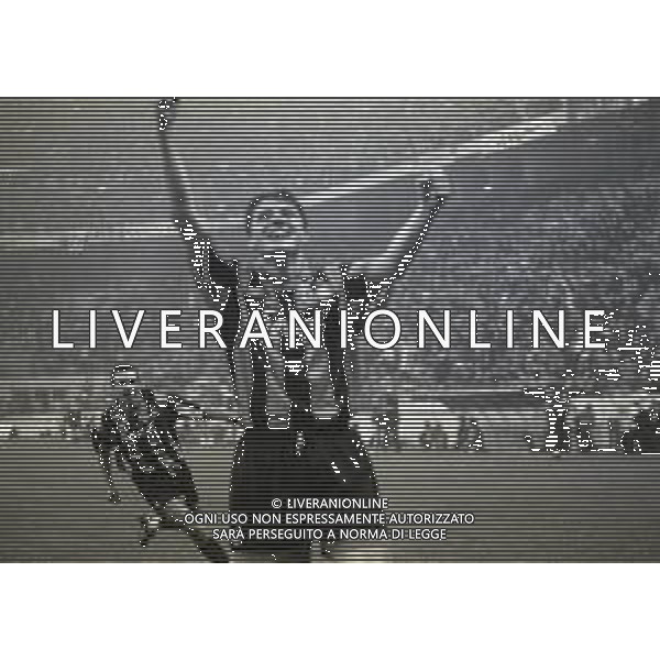 26-10-1994 MILANO COPPA ITALIA INTER MILAN 2-1 NELLA FOTO ESULTANZA PIERLUIGI ORLANDINI AG ALDO LIVERANI SAS