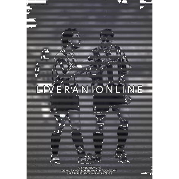 26-10-1994 MILANO COPPA ITALIA INTER MILAN 2-1 NELLA FOTO GIOVANNI BIA E GIANLUCA FESTA AG ALDO LIVERANI SAS