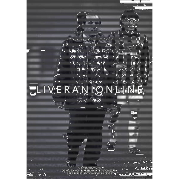 26-10-1994 MILANO COPPA ITALIA INTER MILAN 2-1 NELLA FOTO CESARE VIGANO\' VICE PRESIDENTE INTER AG ALDO LIVERANI SAS