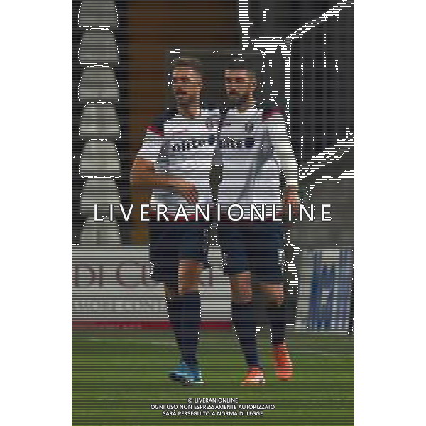 Campionato di Calcio Serie C - Lega Pro 2019/2020 Trieste, Italia 11/01/2020 Triestina vs Sambenedettese Nella foto: Iacopo Cernigoi e Emilio Volpicelli della Sambenedettese esultano dopo il gol. © LM/Franco DeBernardi/ AGENZIA ALDO LIVERANI SAS