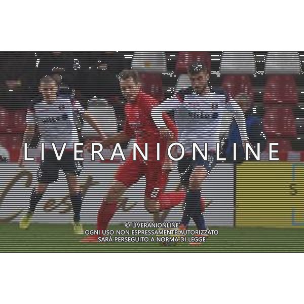 Campionato di Calcio Serie C - Lega Pro 2019/2020 Trieste, Italia 11/01/2020 Triestina vs Sambenedettese Nella foto: Emilio Volpicelli della Sambenedettese contrastato da Federico Maracchi della Triestina © LM/Franco DeBernardi/ AGENZIA ALDO LIVERANI SAS