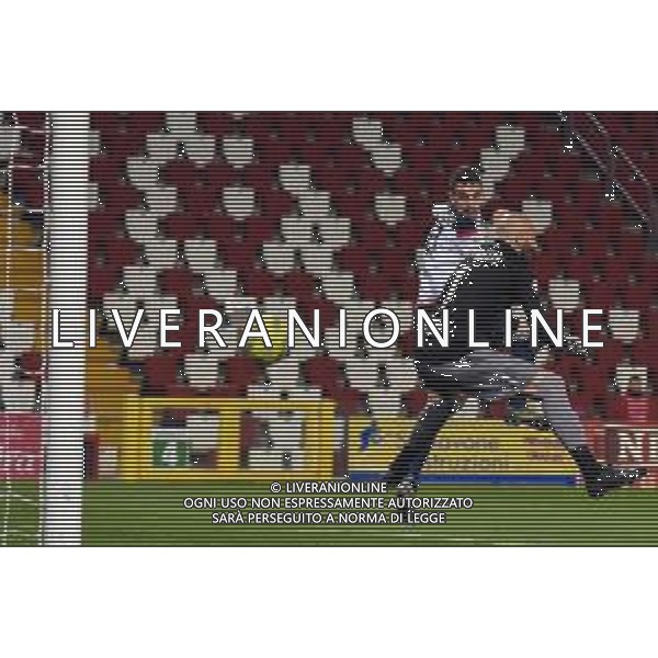 Campionato di Calcio Serie C - Lega Pro 2019/2020 Trieste, Italia 11/01/2020 Triestina vs Sanbenedettese Nella foto: Davide Di Pasquale della Sambenedettese segna il secondo gol. © LM/Franco DeBernardi/ AGENZIA ALDO LIVERANI SAS