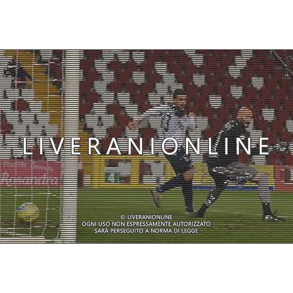 Campionato di Calcio Serie C - Lega Pro 2019/2020 Trieste, Italia 11/01/2020 Triestina vs Sanbenedettese Nella foto: Davide Di Pasquale della Sambenedettese segna il secondo gol. © LM/Franco DeBernardi/ AGENZIA ALDO LIVERANI SAS