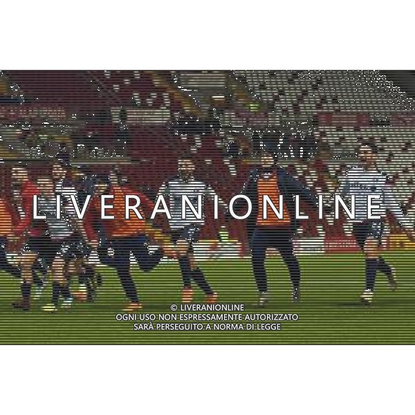 Campionato di Calcio Serie C - Lega Pro 2019/2020 Trieste, Italia 11/01/2020 Triestina vs Sanbenedettese Nella foto: I giocatori della Sambenedettese esultano a fine partita. © LM/Franco DeBernardi AGENZIA ALDO LIVERANI SAS