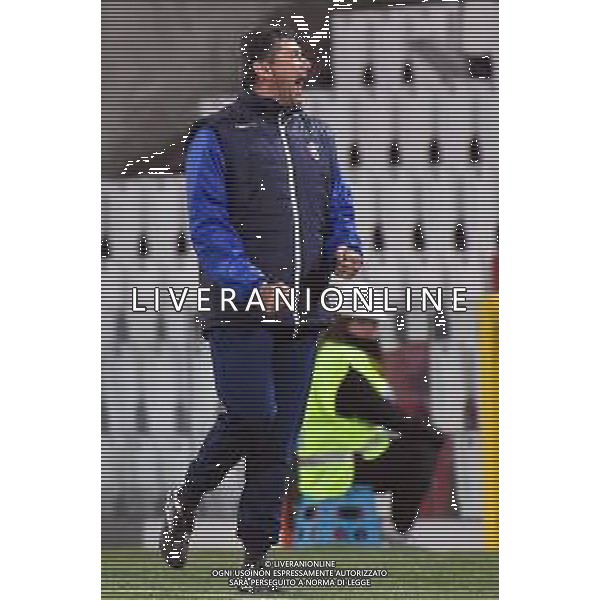 Campionato di Calcio Serie C - Lega Pro 2019/2020 Trieste, Italia 11/01/2020 Triestina vs Sanbenedettese Nella foto: Gianluca Dottori, allenatore della Sambenedettese, esulta a fine partita. © LM/Franco DeBernardi AGENZIA ALDO LIVERANI SAS
