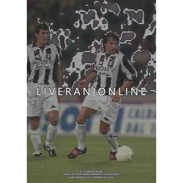 08-08-1997 UDINE TORNEO BIRRA MORETTI INTER -JUVENTUS E UDINESE NELLA FOTO ALESSANDRO DEL PIERO AG ALDO LIVERANI SAS