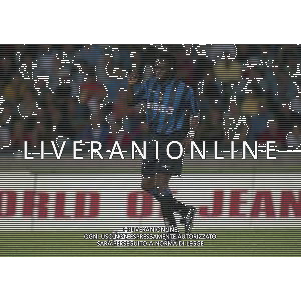 08-08-1997 UDINE TORNEO BIRRA MORETTI INTER -JUVENTUS E UDINESE NELLA FOTO TARIBO WEST AG ALDO LIVERANI SAS