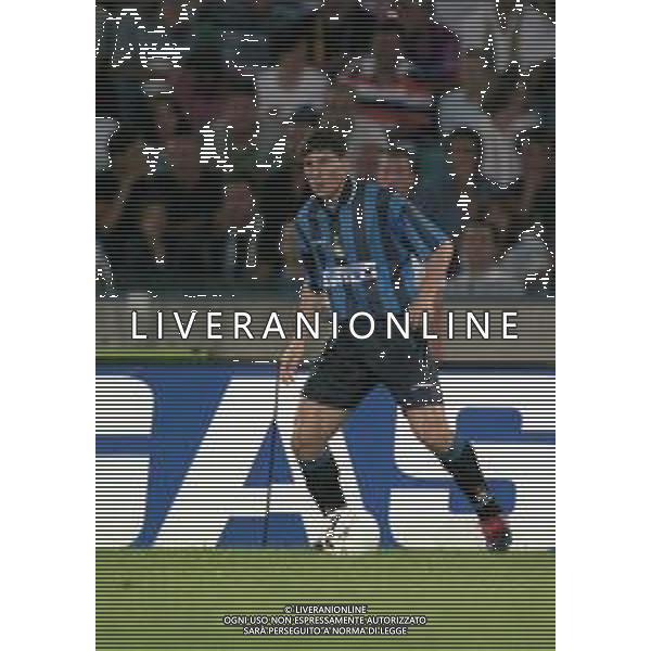 08-08-1997 UDINE TORNEO BIRRA MORETTI INTER -JUVENTUS E UDINESE NELLA FOTO JAVIER ZANETTI AG ALDO LIVERANI SAS