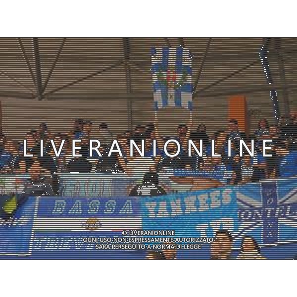 Campionato di Basket Serie A 2019/2020 Milano, Italia 12/01/2020 AX Armani Exchange Olimpia Milano vs De Longhi Treviso Basket Nella foto: tifosi della De Longhi Treviso Basket FOTO SAVINO PAOLELLA -ALESSIO MARINI-AG ALDO LIVERANI SAS