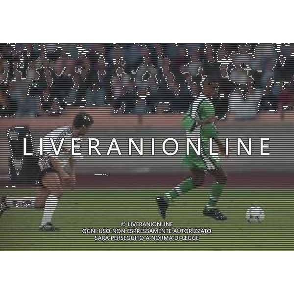 22-04-1998 COLONIA- AMICHEVOLE INTERNAZIONALE GERMANIA NIGERIA 1-0 NELLA FOTO SUNDAY OLISEH AG ALDO LIVERANI SAS