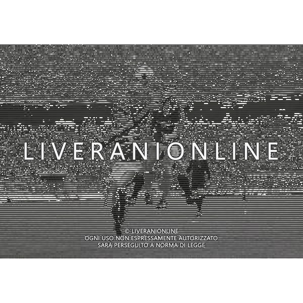 22-03-1981 MILANO CAMPIONATO DI CALCIO SERIE B MILAN SAMPDORIA 0-1 NELLA FOTO AZIONE DI GIOCO AG ALDO LIVERANI SAS