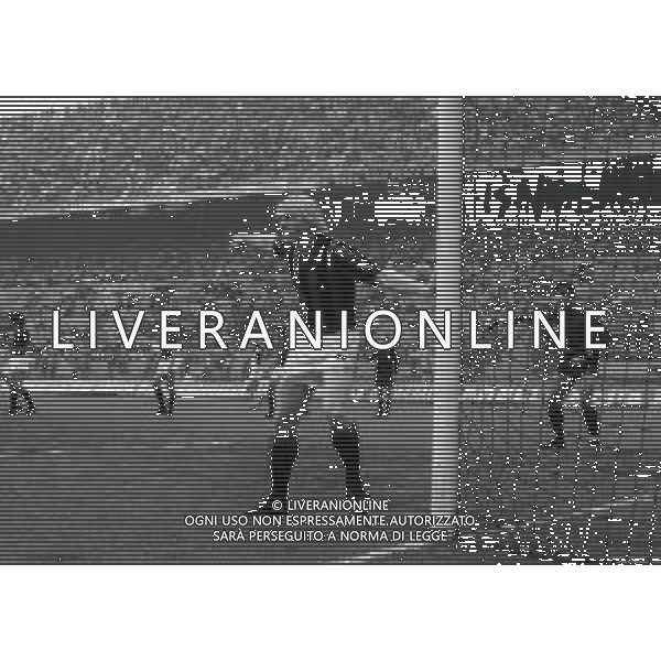 10-05-1981 MILANO CAMPIONATO DI CALCIO SERIE B MILAN TARANTO 4-0 NELLA FOTO RUBEN BURIANI AG ALDO LIVERANI SAS