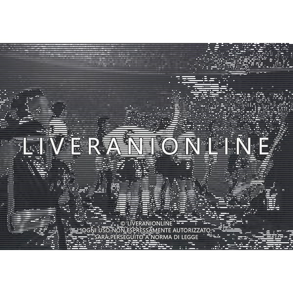 19-04-1972 MILANO COPPA UEFA MILAN TOTTENHAM 1-1 NELLA FOTO AZIONE DI GIOCO AG ALDO LIVERANI SAS